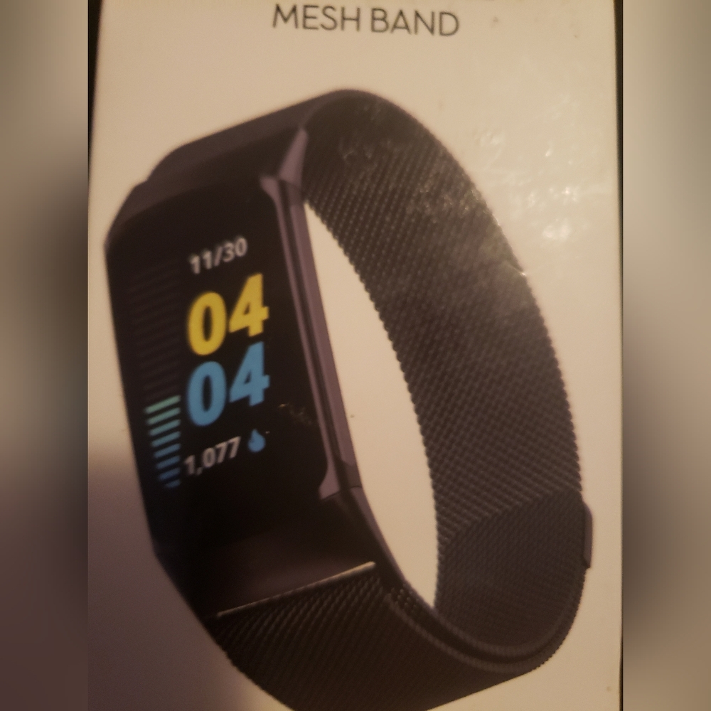 Mesh Band Black Smartwatch